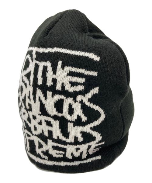SUPREME（シュプリーム）SUPREME (シュプリーム) ニット帽 ブラック サイズ:Freeの古着・服飾アイテム