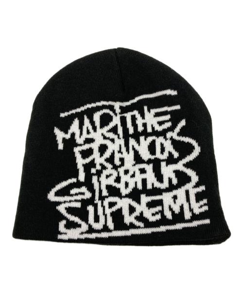 SUPREME（シュプリーム）SUPREME (シュプリーム) ニット帽 ブラック サイズ:Freeの古着・服飾アイテム