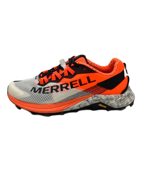 MERRELL（メレル）MERRELL (メレル) トレイルランニングシューズ オレンジ×ホワイト サイズ:23cmの古着・服飾アイテム