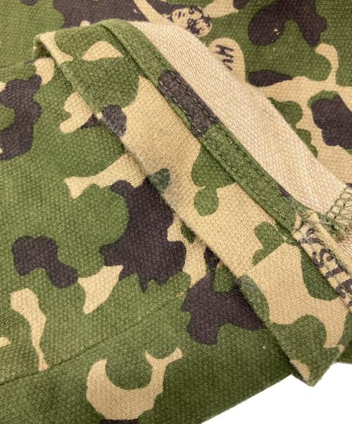 Hysteric Glamour（ヒステリックグラマー）Hysteric Glamour (ヒステリックグラマー) FLECK WOMAN総柄 テーラード ジャケット カーキ サイズ:Ｍの古着・服飾アイテム