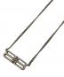 BALENCIAGA（バレンシアガ）の古着「BB Icon Necklace」｜シルバー