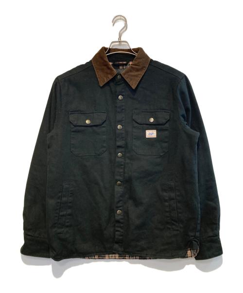 DEUS EX MACHINA（デウス エクス マキナ）DEUS EX MACHINA (デウス エクス マキナ) シャツジャケット ブラック サイズ:Lの古着・服飾アイテム