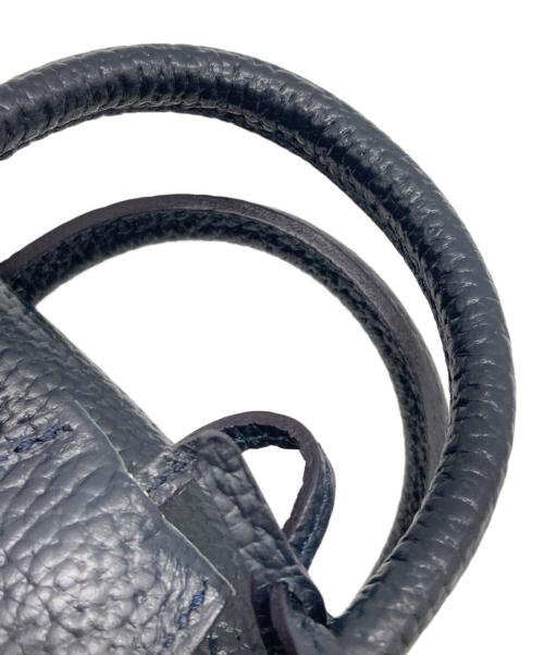 A.D.M.J.（エーディーエムジェイ）A.D.M.J. (エーディーエムジェイ) マイクロミニトートバッグ ネイビー サイズ:下記参照　の古着・服飾アイテム