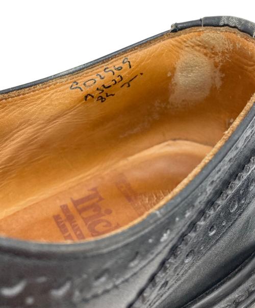 Tricker's（トリッカーズ）Tricker's (トリッカーズ) ウィングチップシューズ ブラック サイズ:下記参照　の古着・服飾アイテム