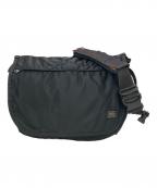 HEAD PORTER×BAGJACKヘッドポーター×バッグジャック）の古着「メッセンジャーバッグ」｜ブラック