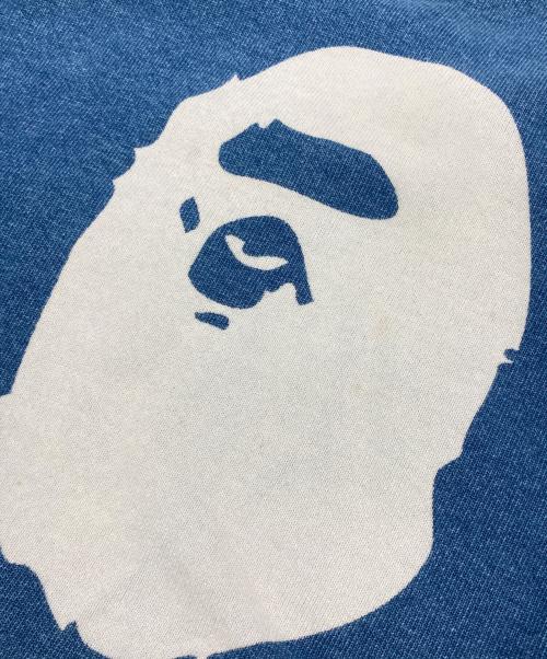 A BATHING APE（アベイシングエイプ）A BATHING APE (ア ベイシング エイプ) プリントスウェット ブルー サイズ:2XLの古着・服飾アイテム