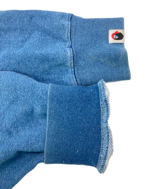 A BATHING APE（アベイシングエイプ）A BATHING APE (ア ベイシング エイプ) プリントスウェット ブルー サイズ:2XLの古着・服飾アイテム