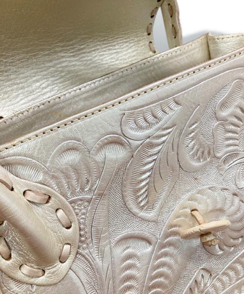 Carving Tribes（カービングトライブス）Carving Tribes (カービングトライブス) LUNA ハンドバッグ グレー サイズ:下記参照　の古着・服飾アイテム