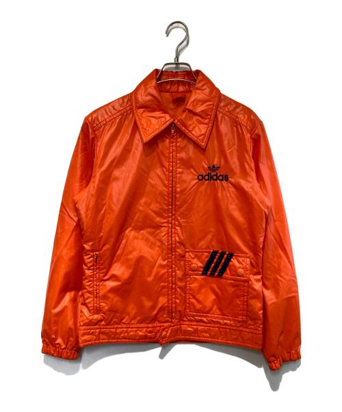 adidas（アディダス）adidas (アディダス) 70's ナイロンジャケット オレンジ サイズ:Mの古着・服飾アイテム