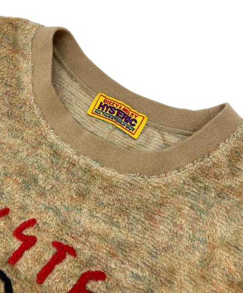 Hysteric Glamour（ヒステリックグラマー）Hysteric Glamour (ヒステリックグラマー) HYS RABBIT スウェット ベージュ サイズ:FREEの古着・服飾アイテム