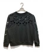 JOURNAL STANDARD×TOLIGHTジャーナルスタンダード×トライト）の古着「カットワークスウェット」｜ブラック