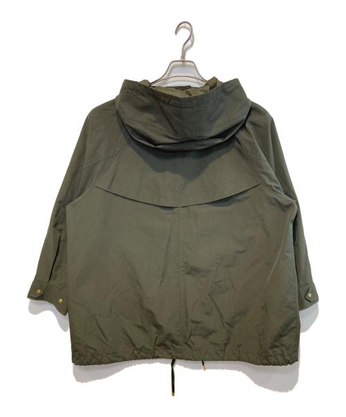 FRAMeWORK（フレームワーク）FRAMeWORK (フレームワーク) C/PEフードミドルブルゾン オリーブ サイズ:FREEの古着・服飾アイテム