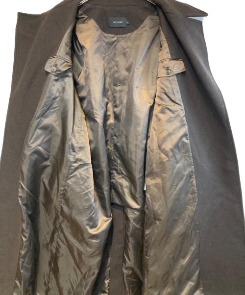 LOW CLASSIC（ロウクラシック）LOW CLASSIC (ロウクラシック) ウール ベルト コート ブラウン サイズ:Mの古着・服飾アイテム