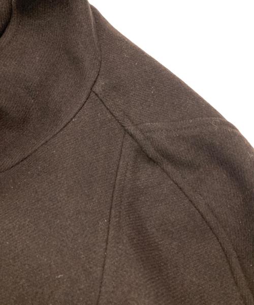 LOW CLASSIC（ロウクラシック）LOW CLASSIC (ロウクラシック) ウール ベルト コート ブラウン サイズ:Mの古着・服飾アイテム