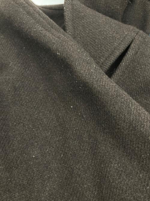 LOW CLASSIC（ロウクラシック）LOW CLASSIC (ロウクラシック) ウール ベルト コート ブラウン サイズ:Mの古着・服飾アイテム