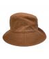 Acne studios (アクネ ストゥディオス) ツイルバケットハット ブラウン サイズ:L/XL：6000円