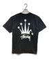 stussy (ステューシー) クラウンTシャツ ブラック サイズ:Ｍ：7000円