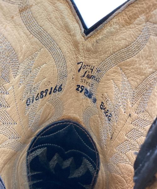 TONY LAMA（トニーラマ）TONY LAMA (トニーラマ) ウェスタンブーツ ブラック サイズ:8 1/2EE(26.5cm程)の古着・服飾アイテム