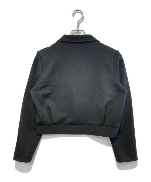 ROPE（ロペ）ROPE (ロペ) ショート丈ジャケットブルゾン ブラック サイズ:FREEの古着・服飾アイテム