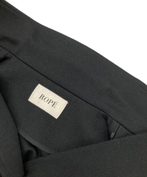 ROPE（ロペ）ROPE (ロペ) ショート丈ジャケットブルゾン ブラック サイズ:FREEの古着・服飾アイテム
