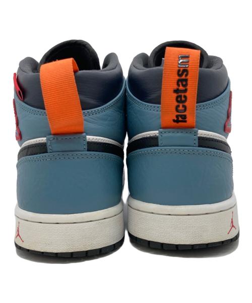 NIKE（ナイキ）NIKE (ナイキ) FACETASM (ファセッタズム) AIR JORDAN 1 MID SE ブルー×ホワイト サイズ:US9.5の古着・服飾アイテム