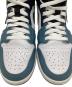 中古・古着 NIKE (ナイキ) FACETASM (ファセッタズム) AIR JORDAN 1 MID SE ブルー×ホワイト サイズ:US9.5：13000円