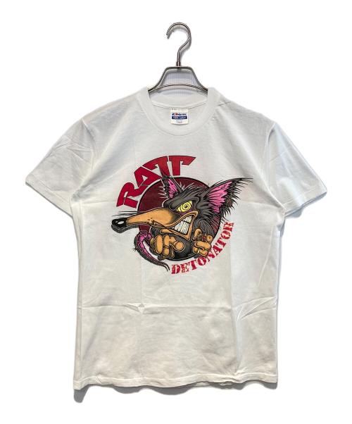 Hanes（ヘインズ）Hanes (ヘインズ) ［古着］バンドTシャツ ホワイト サイズ:Ｌの古着・服飾アイテム