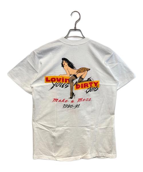 Hanes（ヘインズ）Hanes (ヘインズ) ［古着］バンドTシャツ ホワイト サイズ:Ｌの古着・服飾アイテム