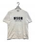 MSGM（エムエスジーエム）の古着「ロゴプリントTシャツ」｜ホワイト
