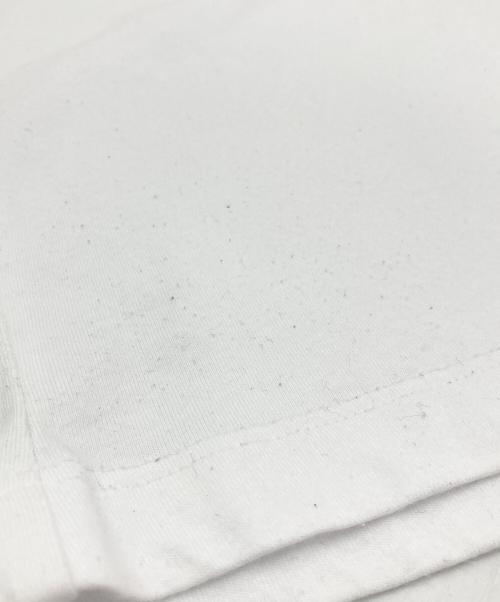 maison kitsune（メゾンキツネ）maison kitsune (メゾンキツネ) メゾンキツネ クルーネックTシャツ ホワイト サイズ:Ｍの古着・服飾アイテム