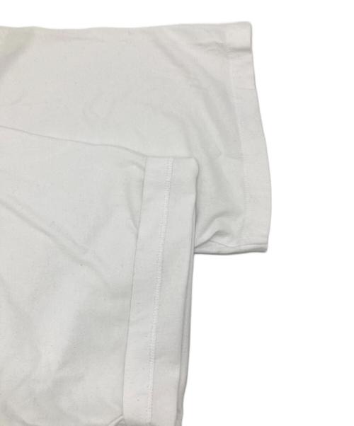 maison kitsune（メゾンキツネ）maison kitsune (メゾンキツネ) メゾンキツネ クルーネックTシャツ ホワイト サイズ:Ｍの古着・服飾アイテム