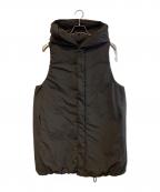 SLOBE IENAスローブ イエナ）の古着「P/NPタフタノースリダウンミドル」｜ブラック