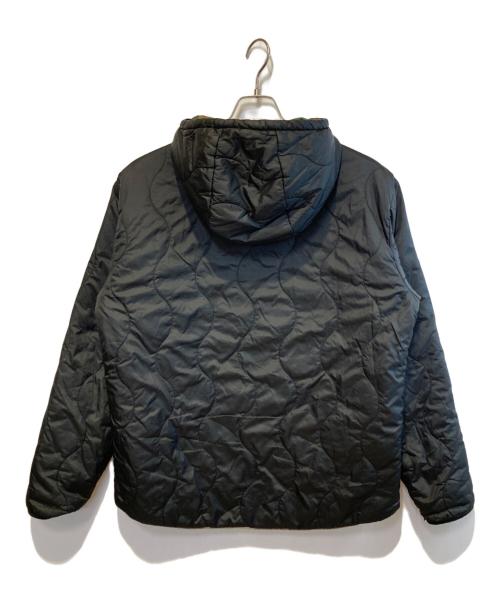 WILD THINGS（ワイルドシングス）WILD THINGS (ワイルドシングス) リバーシブルキルティングジャケット ブラック×グリーン サイズ:Lの古着・服飾アイテム