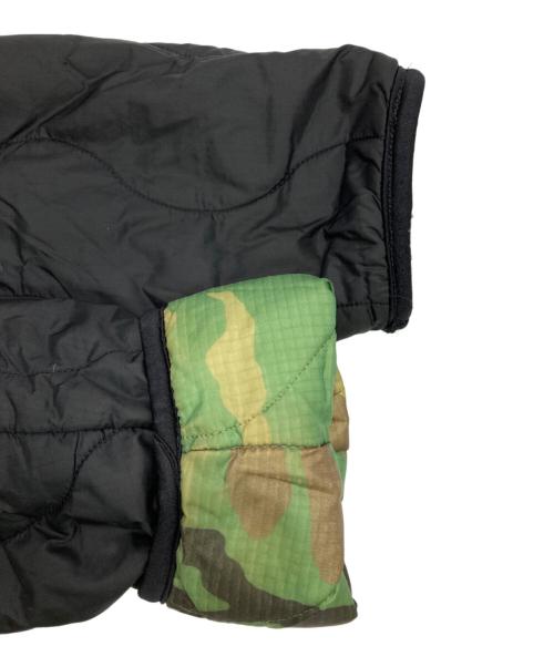 WILD THINGS（ワイルドシングス）WILD THINGS (ワイルドシングス) リバーシブルキルティングジャケット ブラック×グリーン サイズ:Lの古着・服飾アイテム