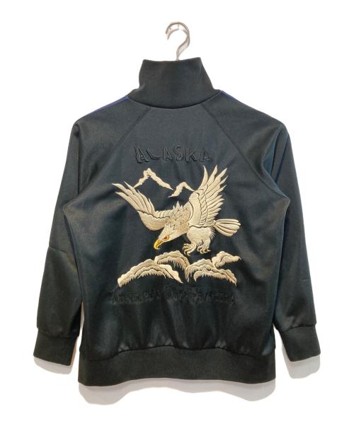 東洋エンタープライズ（トウヨウエンタープライズ）東洋エンタープライズ (トウヨウエンタープライズ) 刺繍トラックジャケット ブラック サイズ:下記参照の古着・服飾アイテム