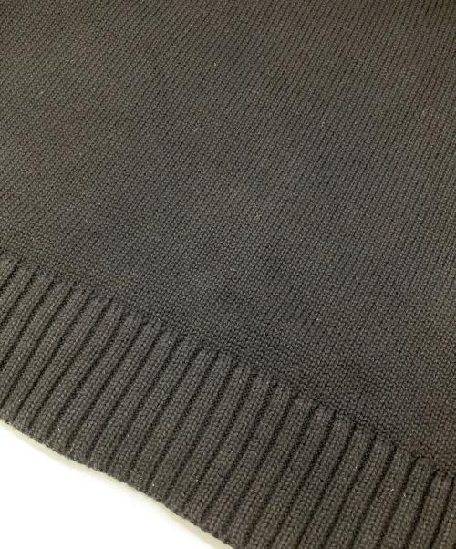 L.L.Bean（エルエルビーン）L.L.Bean (エルエルビーン) ［古着］Vネックコットンニット ブラック サイズ:XLの古着・服飾アイテム