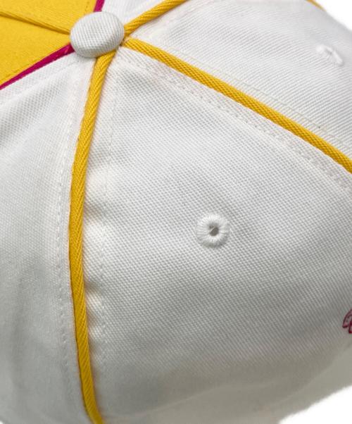 SUPREME（シュプリーム）SUPREME (シュプリーム) メッシュキャップ イエロー×ホワイト サイズ:下記参照の古着・服飾アイテム