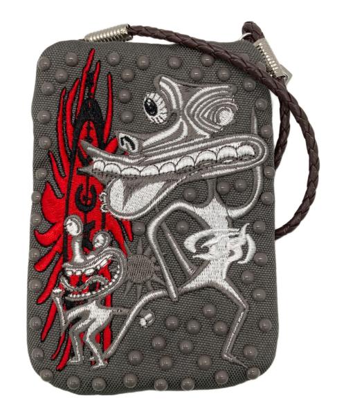 cactus jack（カクタス・ジャック）cactus jack (カクタス・ジャック) Jack Pouch グレー サイズ:下記参照の古着・服飾アイテム