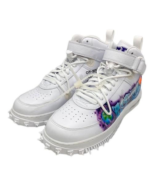 NIKE（ナイキ）NIKE (ナイキ) OFFWHITE (オフホワイト) ナイキ エア フォース 1 ミッド グラフィティ ホワイト サイズ:28cmの古着・服飾アイテム
