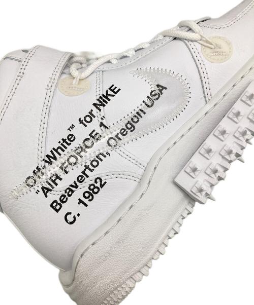 NIKE（ナイキ）NIKE (ナイキ) OFFWHITE (オフホワイト) ナイキ エア フォース 1 ミッド グラフィティ ホワイト サイズ:28cmの古着・服飾アイテム