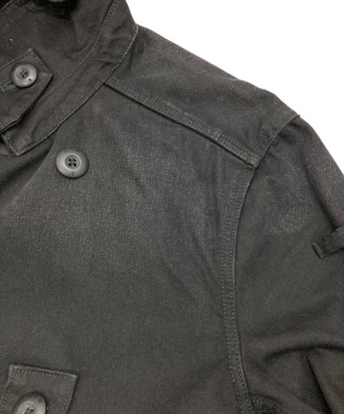 G-STAR RAW（ジースターロゥ）G-STAR RAW (ジースターロゥ) ダブルブレステッドループトレンチコート ブラック サイズ:Ｓの古着・服飾アイテム