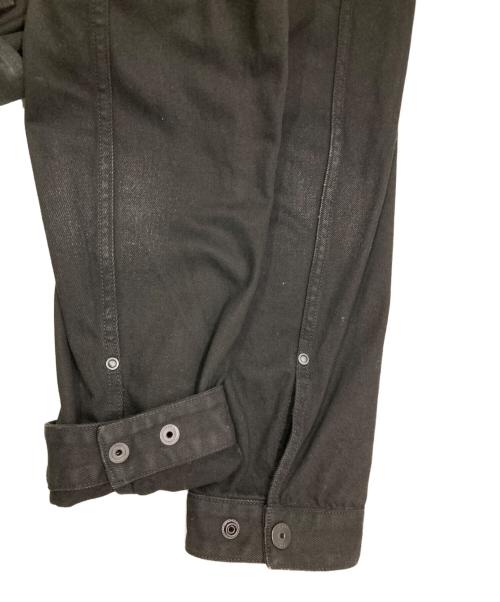 G-STAR RAW（ジースターロゥ）G-STAR RAW (ジースターロゥ) ダブルブレステッドループトレンチコート ブラック サイズ:Ｓの古着・服飾アイテム