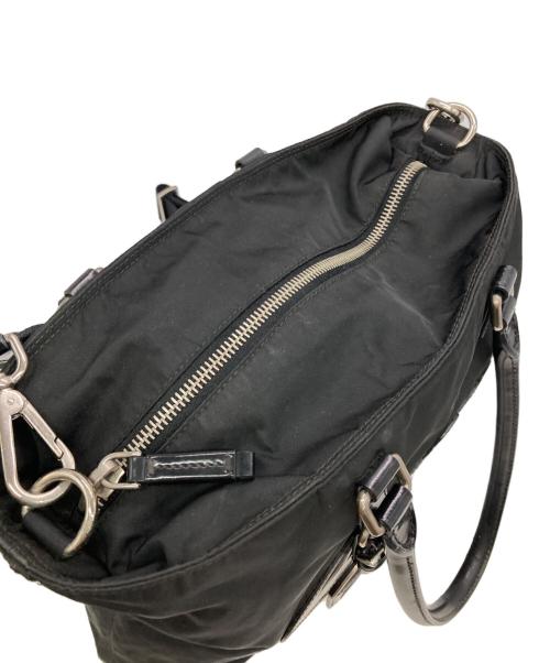 PRADA（プラダ）PRADA (プラダ) ナイロン2WAYショルダーバッグ ブラック サイズ:下記参照の古着・服飾アイテム