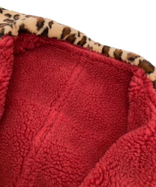 HEIHEI（ヘイヘイ）HEIHEI (ヘイヘイ) エコムートンジャケット レッド サイズ:FREEの古着・服飾アイテム