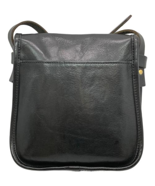 SLOW（スロウ）SLOW (スロウ) レザーショルダーバッグ ブラック サイズ:下記参照の古着・服飾アイテム