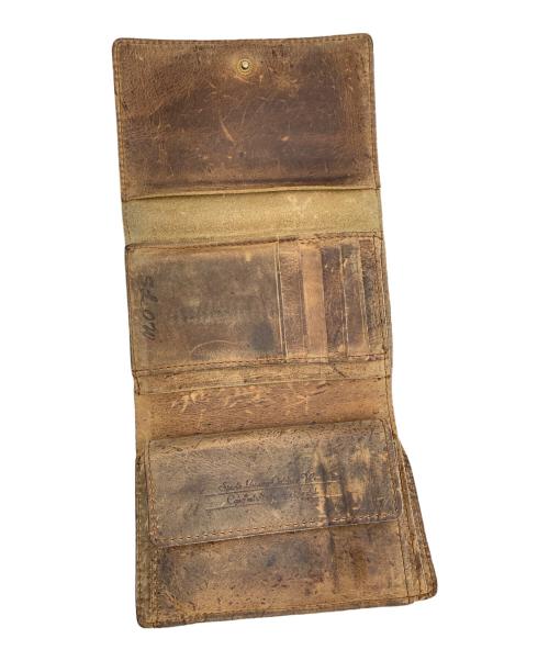 SLOW（スロウ）SLOW (スロウ) 3つ折り財布 ブラウン サイズ:下記参照の古着・服飾アイテム