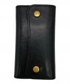 SLOW×BEAMSスロウ×ビームス）の古着「別注4連キーケース」｜ブラック