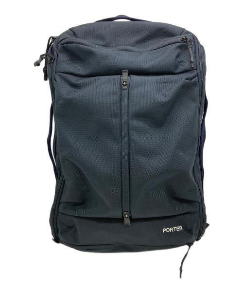 PORTER（ポーター）PORTER (ポーター) Cordura (コーデュラ) アップサイド 3WAY ブリーフケース ネイビー サイズ:下記参照の古着・服飾アイテム