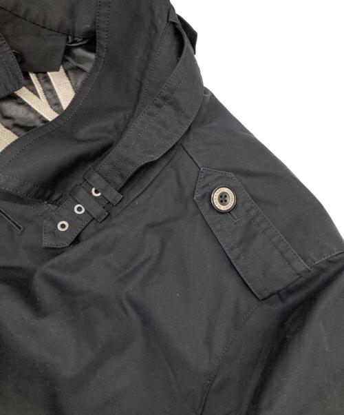 BLACK LABEL CRESTBRIDGE（ブラックレーベル クレストブリッジ）BLACK LABEL CRESTBRIDGE (ブラックレーベル クレストブリッジ) ライナー付コート ブラック サイズ:Mの古着・服飾アイテム