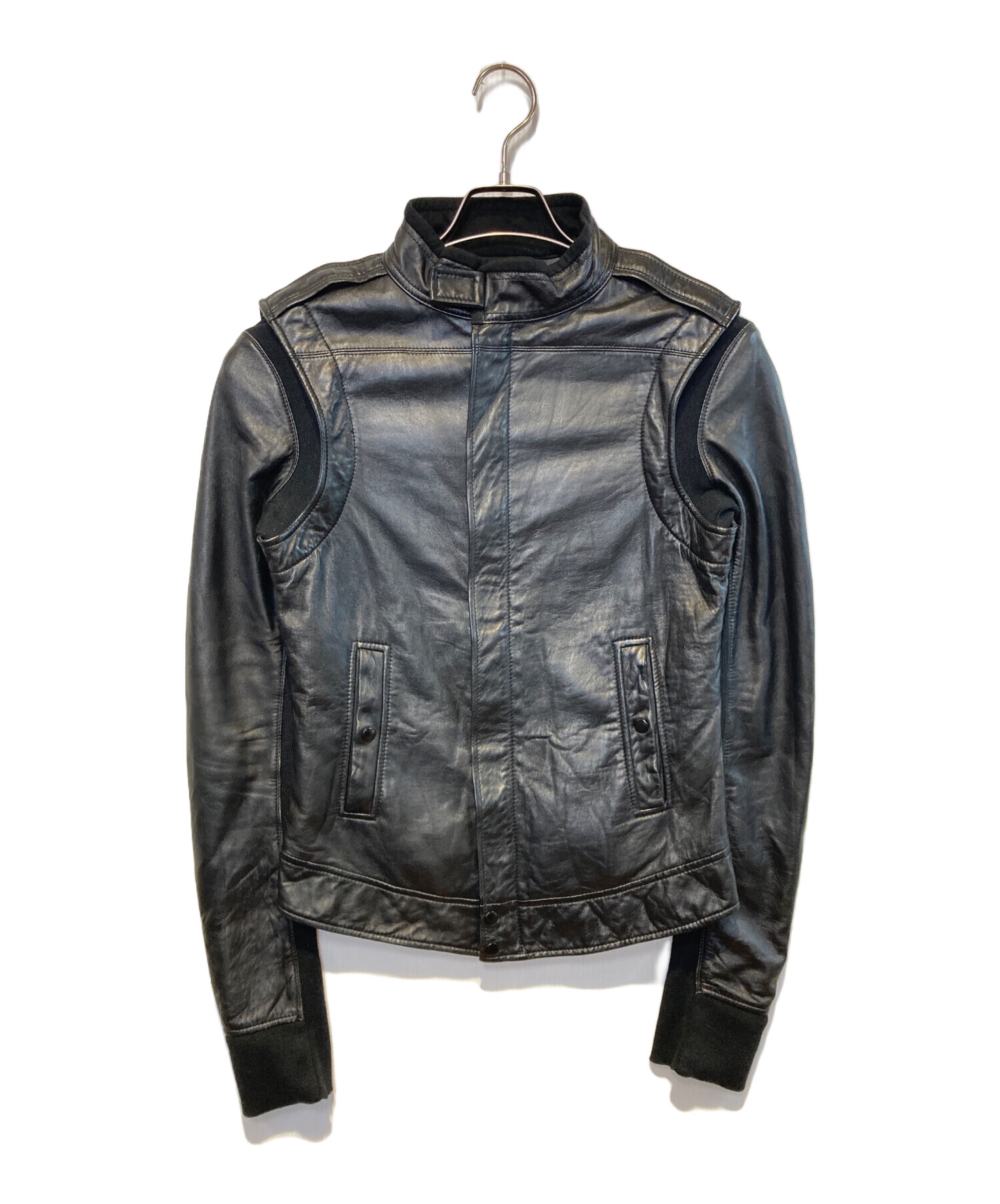 スタッドオム STUD HOMME レザージャケット ライダース サイズ42 スタッドオム ダブルライダースジャケット メンズ SIZE 42 STUD